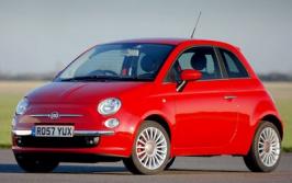 FIAT 500 1.3 Mjet Diesel 75 CV Lounge Rouge