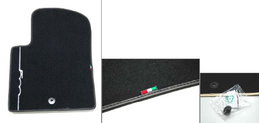 Tapis de sol pour Fiat 500X 09/2014-auj.