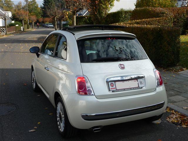 Fiat 500 arrire